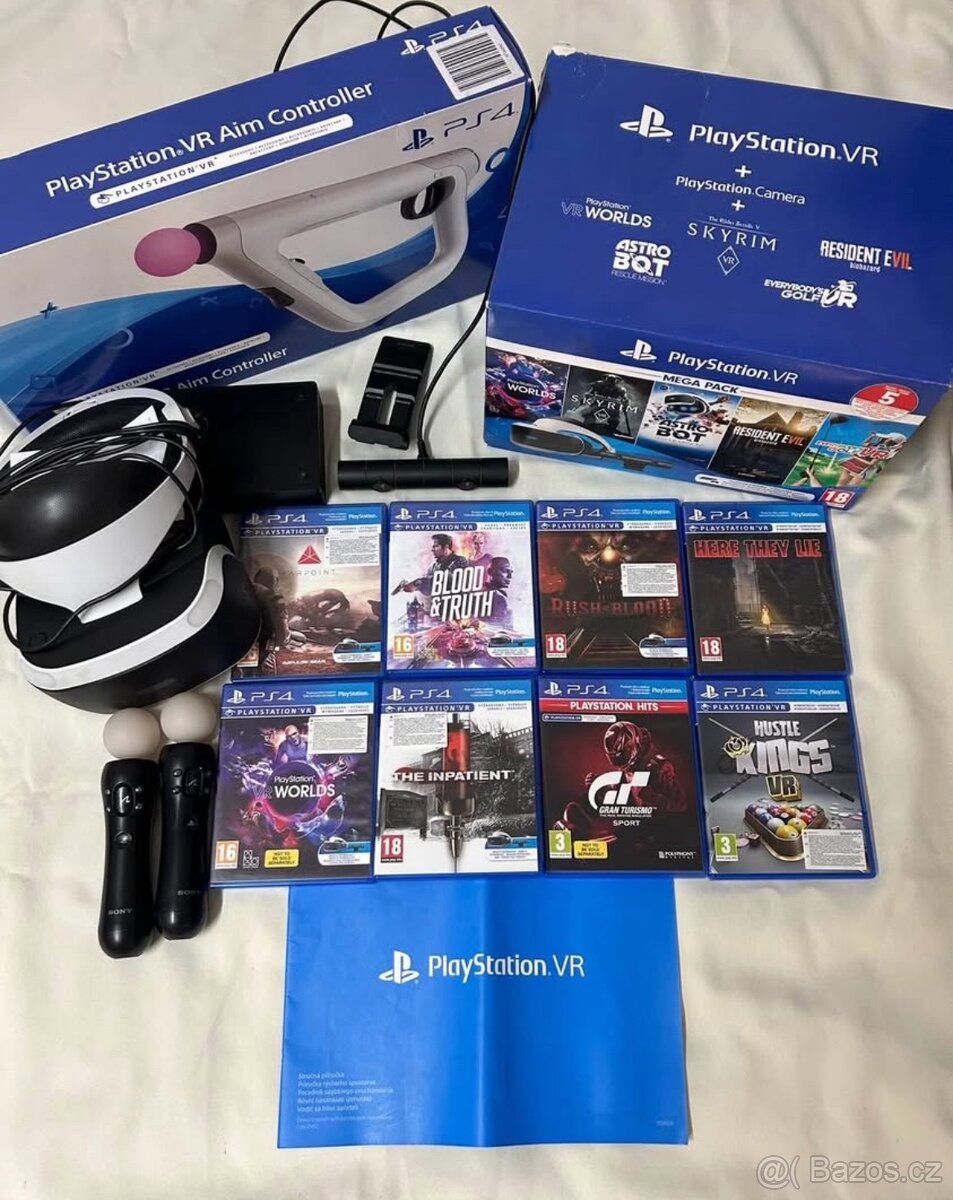 Virtuální realita ps4-ps5, playstation vr