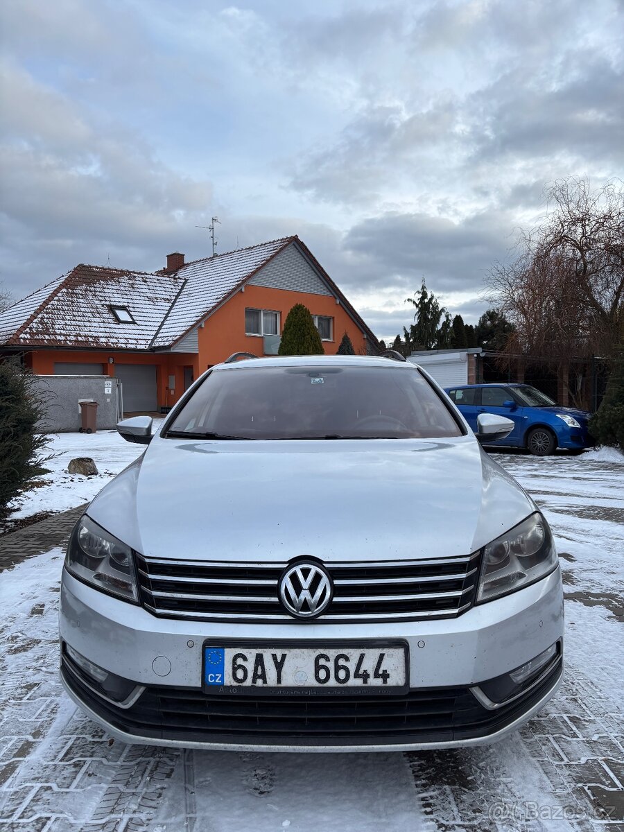 VW PASSAT B7 VARIANT 2.0TDI, 2014, 286tis km