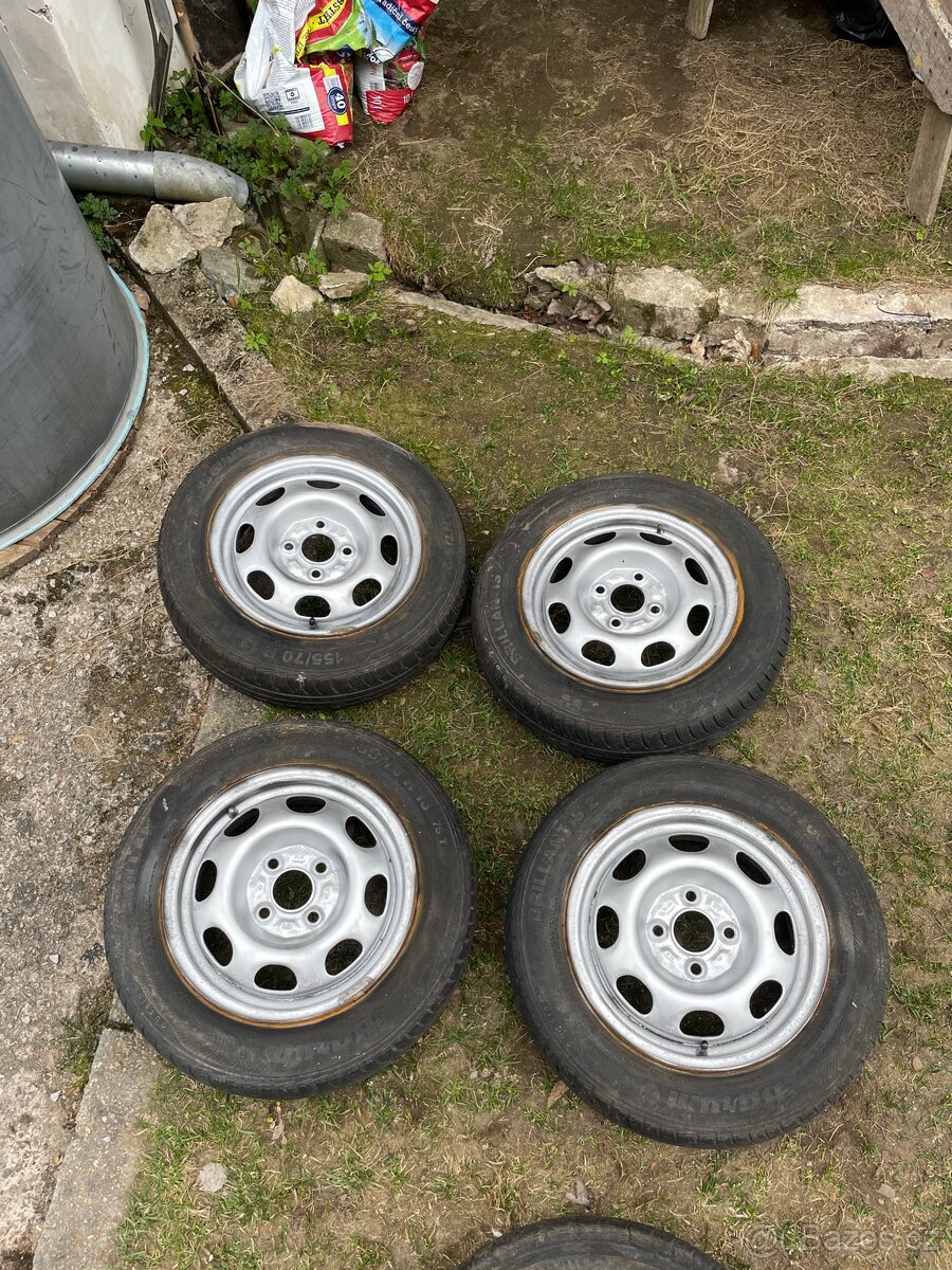 Škoda felicia plechové kola