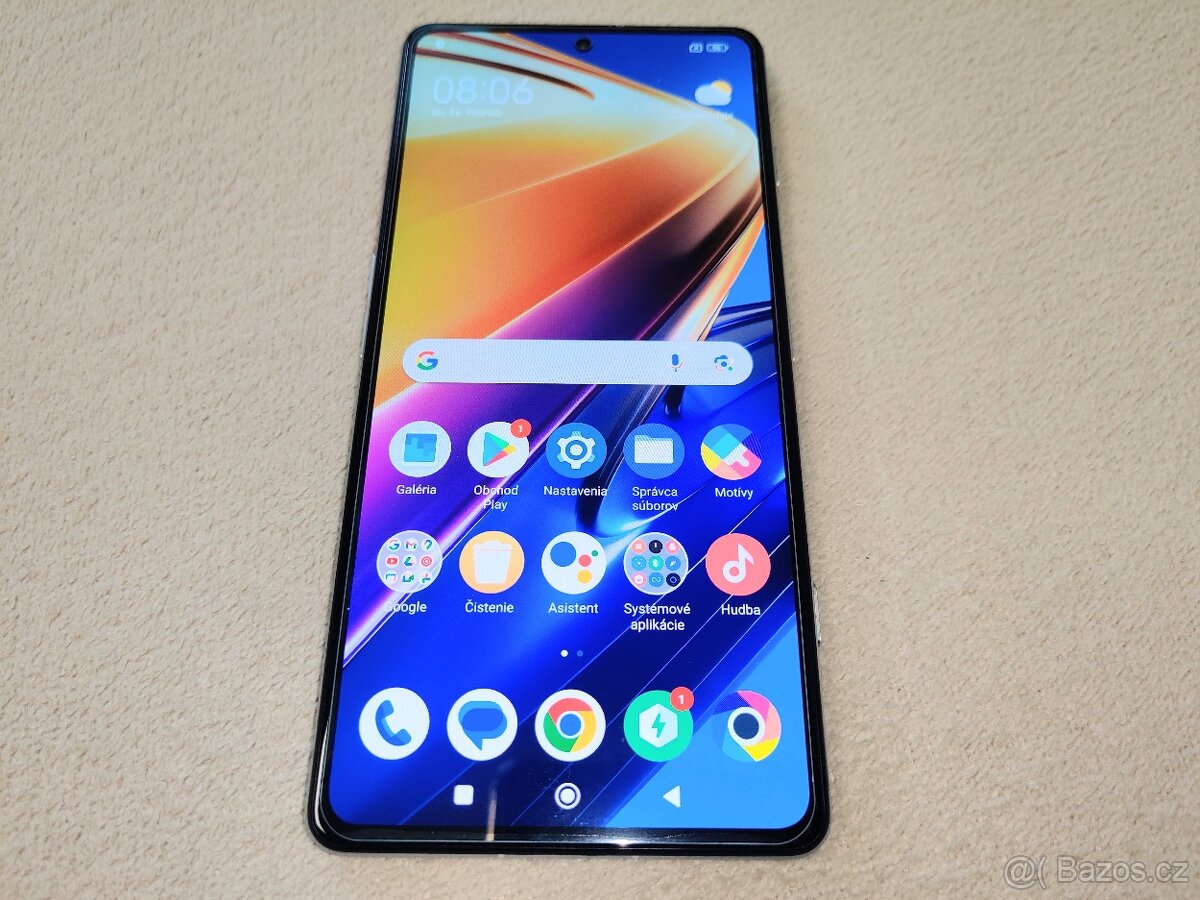Xiaomi Poco F4 GT... 12gb+4gb/256gb... Strieborná metalíza.