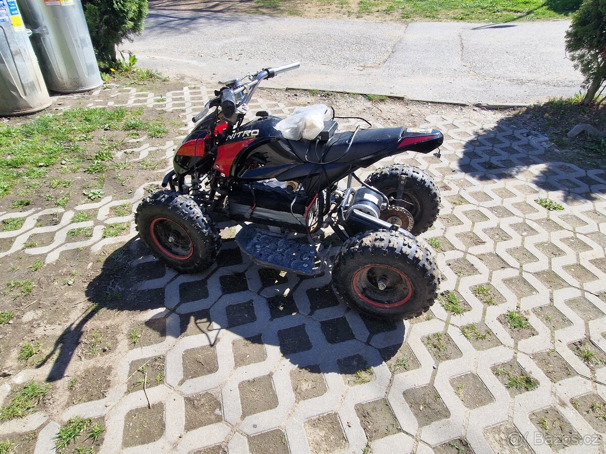 Dětská čtyřkolka Nitro 800w - na díly