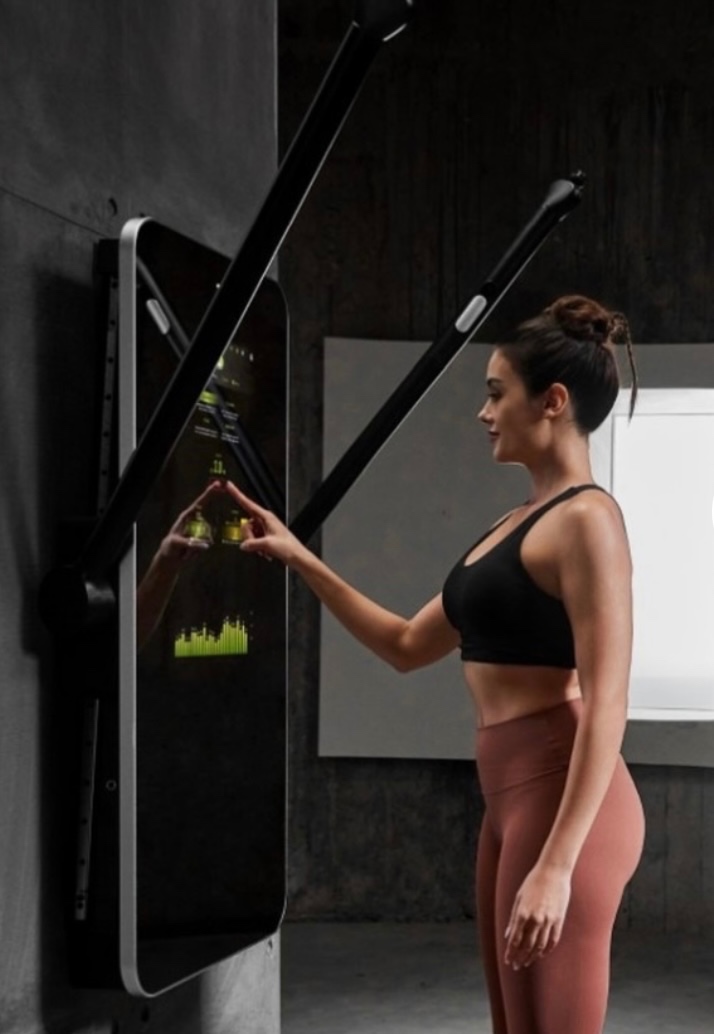 SPLAN Model Y + podstavec - fitness zrcadlo