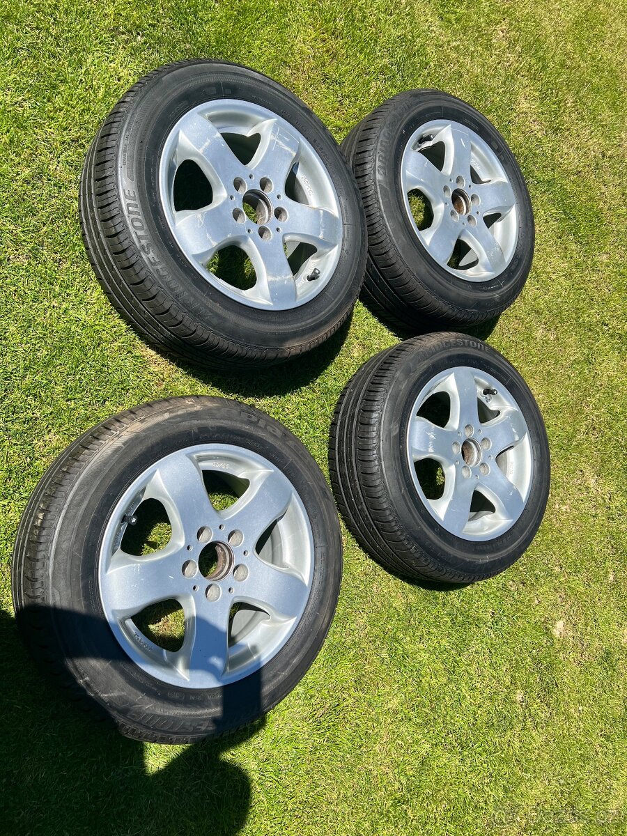 Kola mercedes W211 205/60 R16 ZÁNOVNÍ PNEU