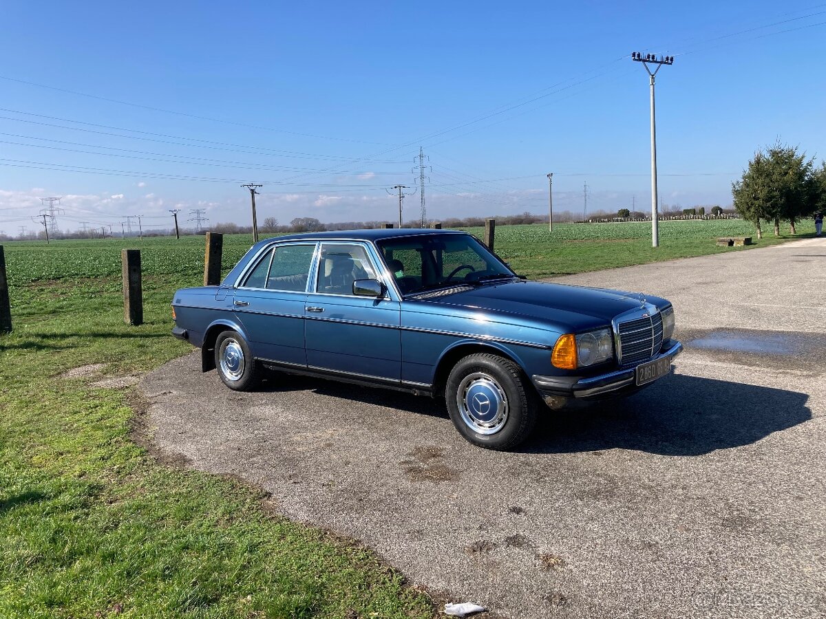 Mercedes w123 PRVY MAJITEL