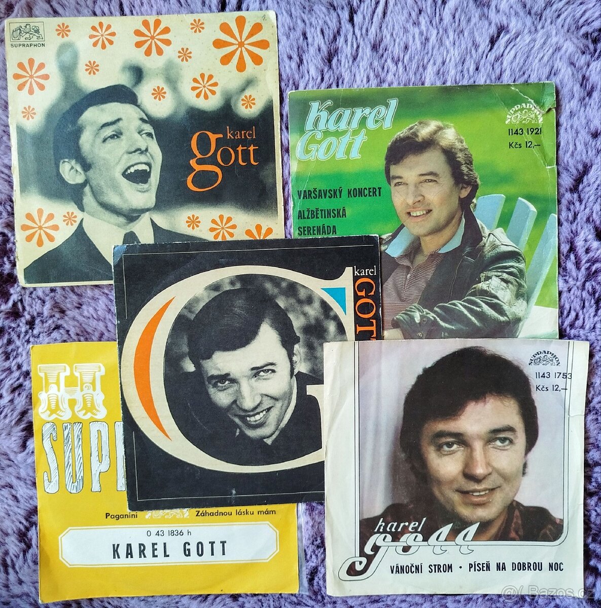 5x SP Karel Gott