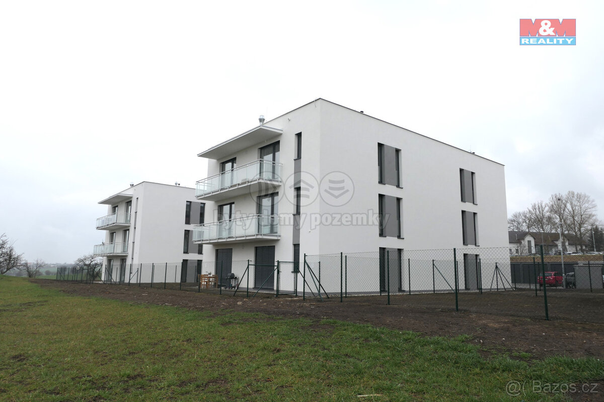 Pronájem bytu 1+kk, 39 m2, Jinočany, Pod tratí
