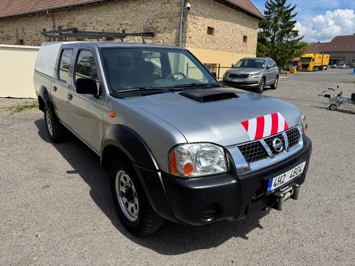 Nissan Double-cab D22 2009 2.5 TDI 4x4 CZ 1. maj. DPH