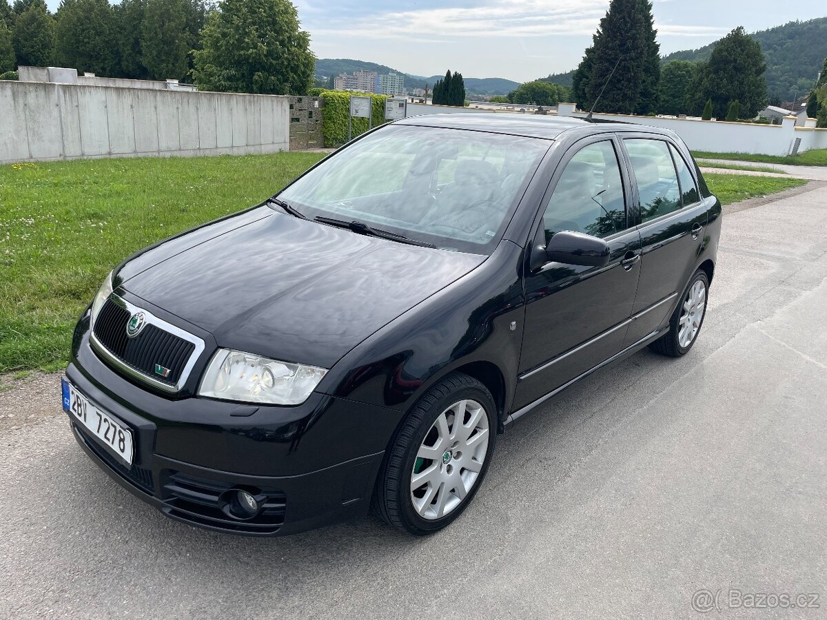 Škoda Fabia, RS 1.9TDi-96kW Zachovalý stav