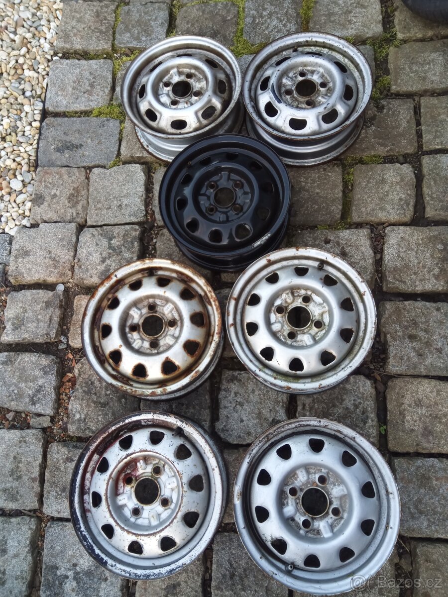 Plechový disk R13 4x100