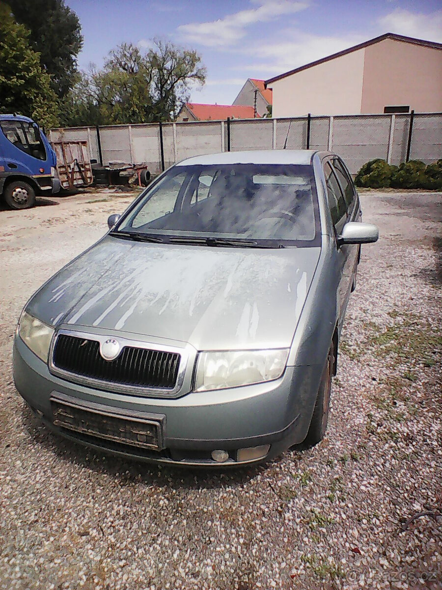 Škoda Fabia r.v. 2002 1.9SDI - 47kW bez TP a RZ