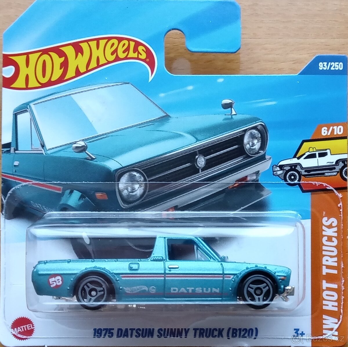 2025 HOT WHEELS 1:64 1975 DATSUN SUNNY TRUCK (B120)