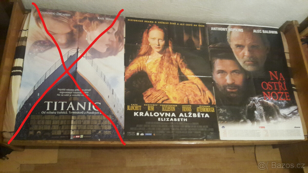 Staré plakáty z 90. let