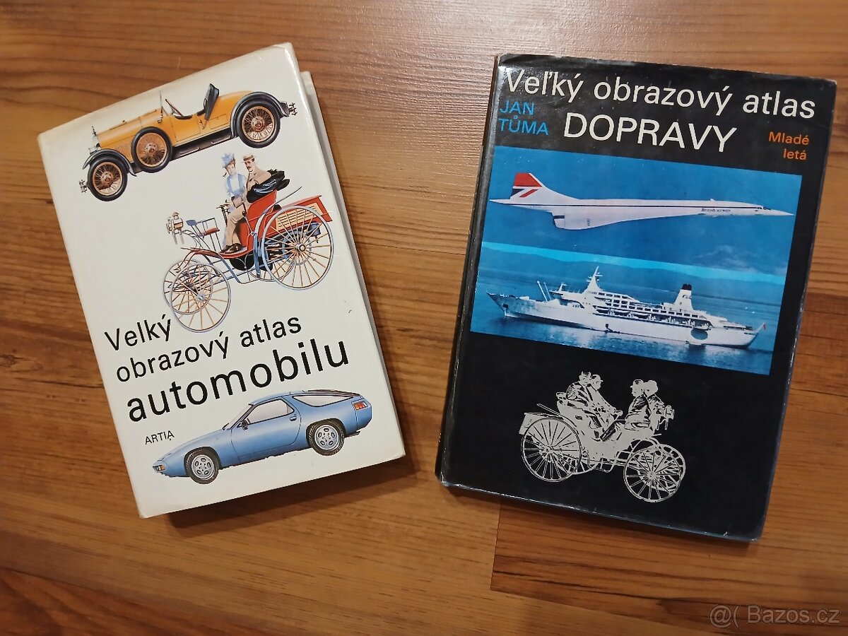 Velký obrazový atlas automobilu,Velky obrazový atlas dopravy