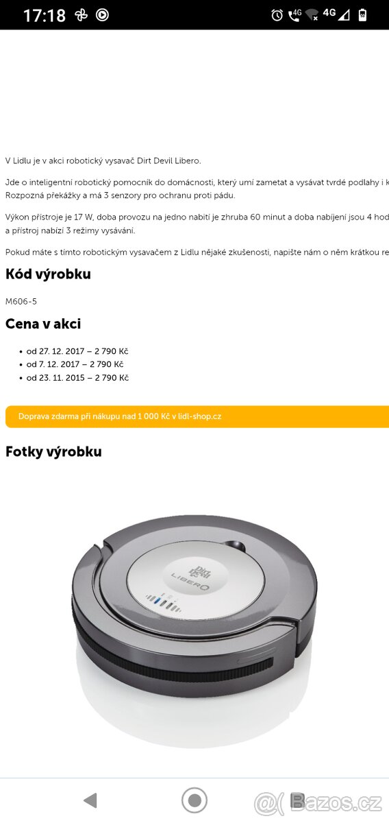 Robotický vysavac