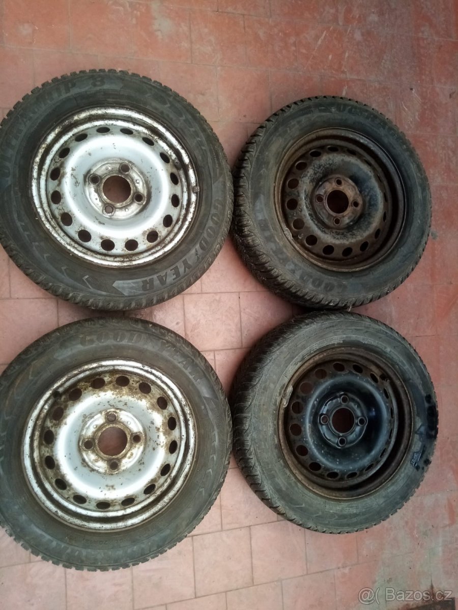 4ks zimních kol R13 4x100