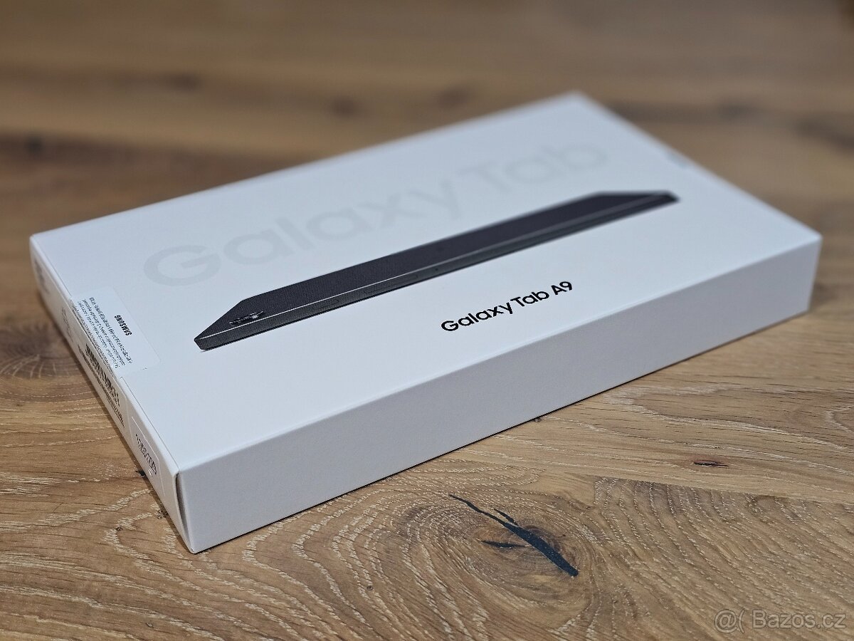 SAMSUNG GALAXY TAB A9, 4GB/64GB, NOVÝ, ZÁRUKA 2 ROKY, CZ