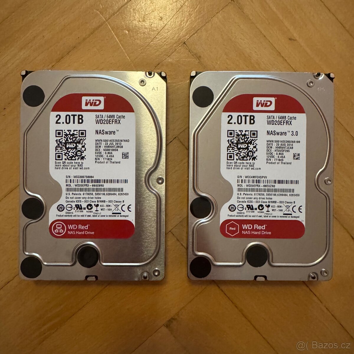 WD Red 4TB KIT (2x2TB) (WD20EFRX)
