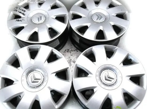 Alu kola 4x108 15 v zachovalém stavu Citroen Peugeot