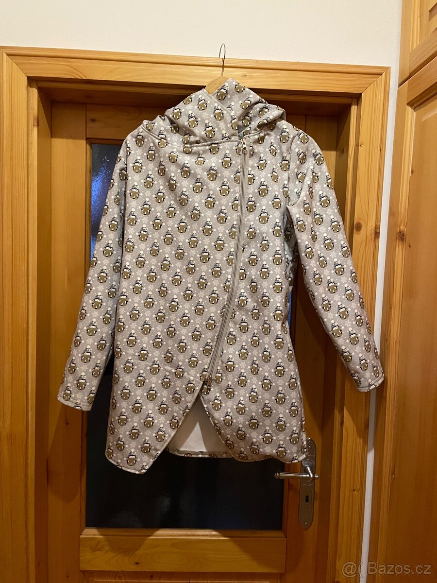 dívčí softshellový kabát