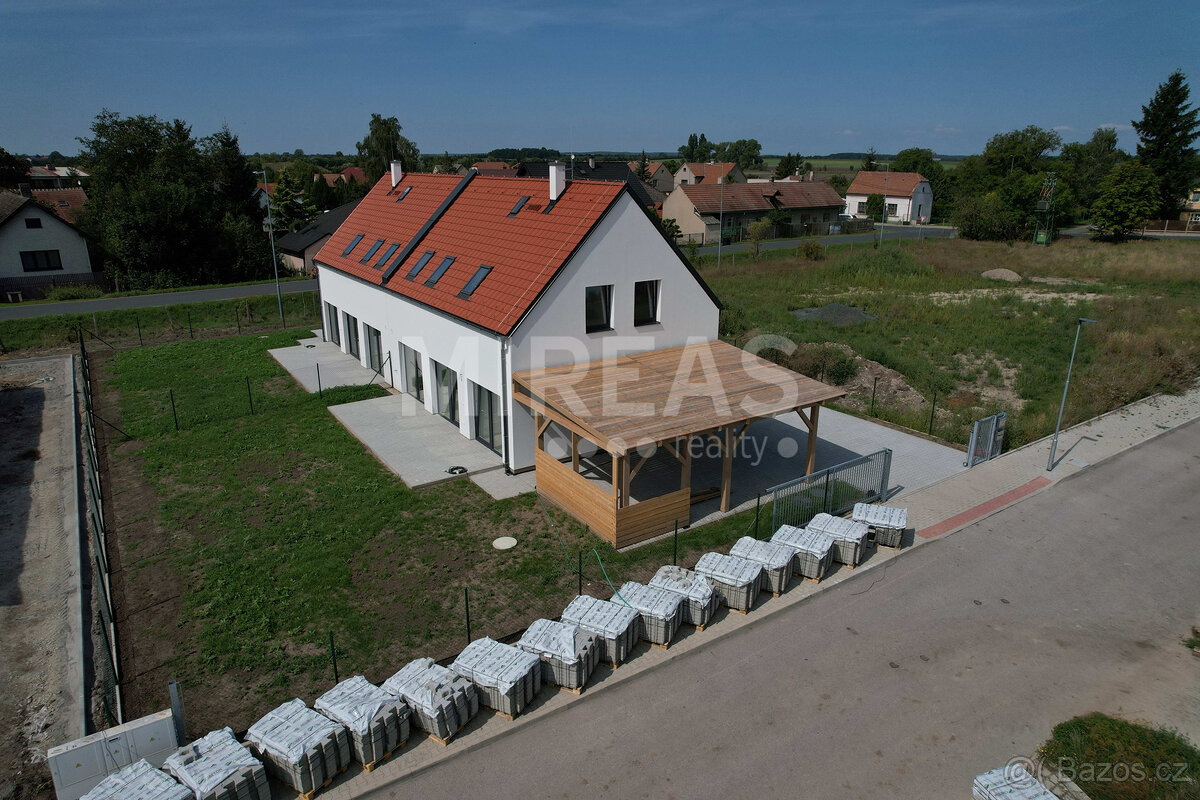 II.etapa-Veleliby, prodej 1/2 RD tzv. dvojdům o velikosti 5+