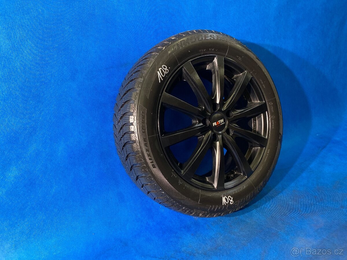 sada ALU kol Platin-černé 215/55/R17 Bridgestone
