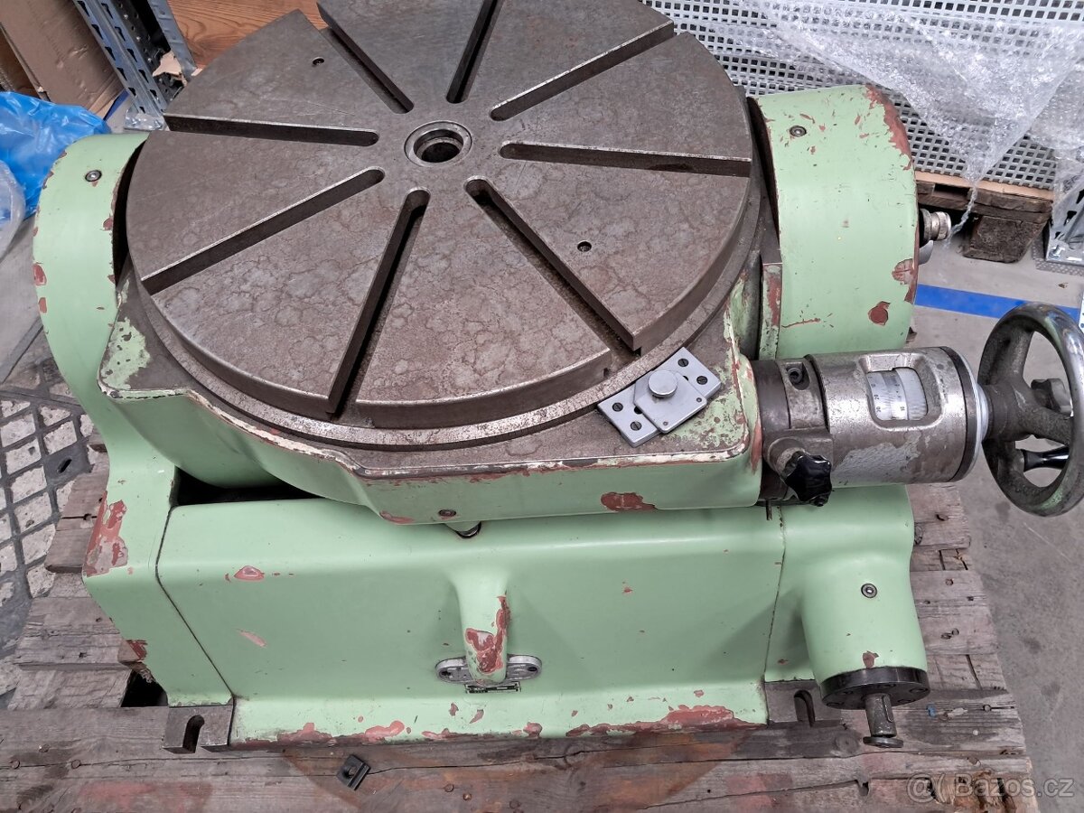 Otočný stůl pro horizontální vyvrtávačku MAs