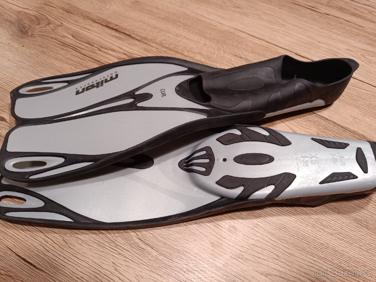 Dětské ploutve Miton Curl 33-35