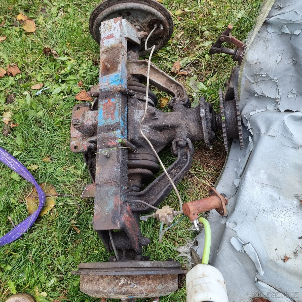 zadní náprava s dferákem