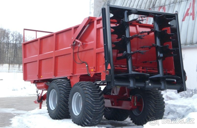 Rozmetadlo hnoje - chlévské mrvy - nosnost 14 tun