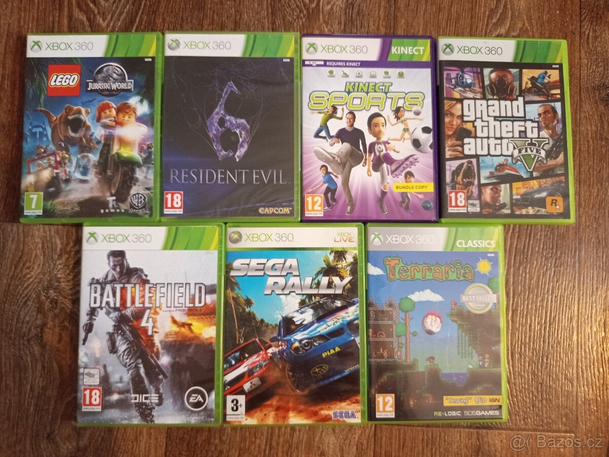 Prodám hry na Xbox 360