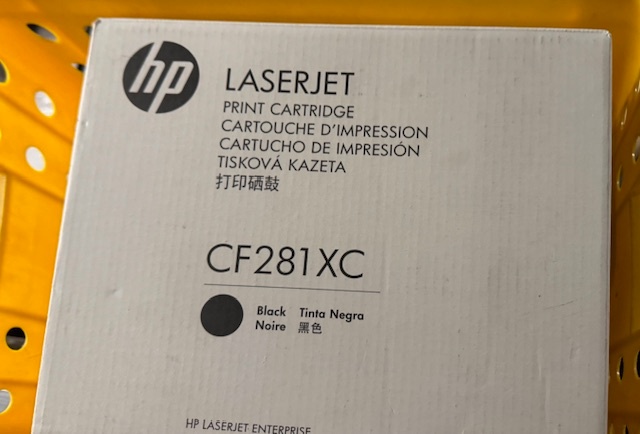 Prodej 3x Originální Toner HP CF281x