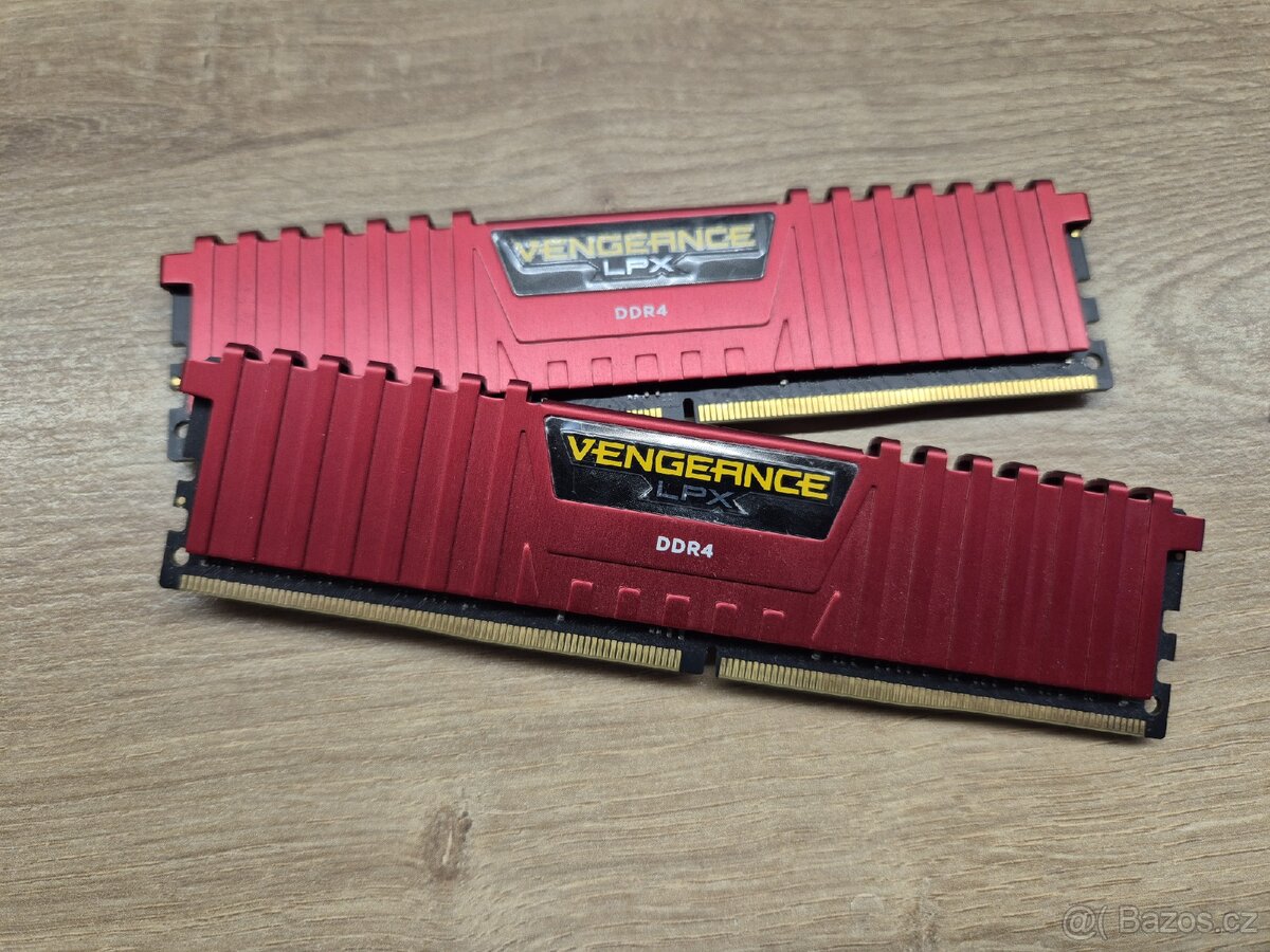 RAM Corsair Vengeance LPX 16GB (2×8GB) DDR4

3200 MHz