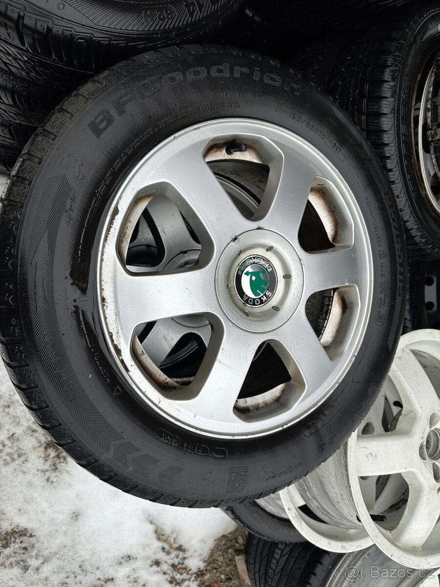Alu kola Škoda Octavia I 5x100 r15 sada 4ks