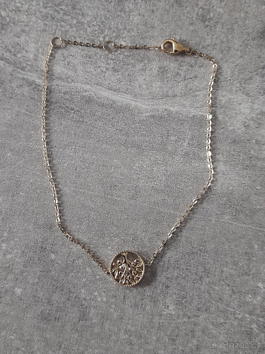 Dámský náramek au585 14k