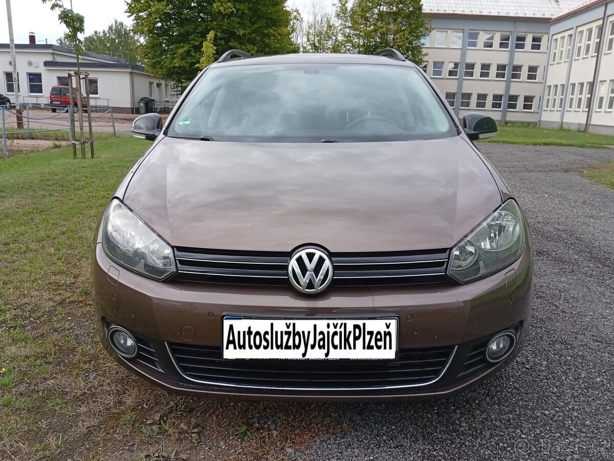 Volkswagen Golf 6 combi 2.0 103 kW 1.majitel z Německa