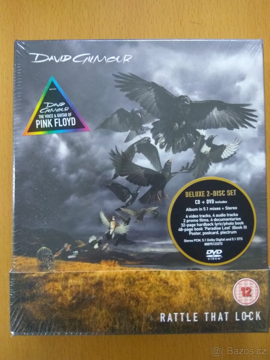 DAVID GILMOUR - De Luxe edice - CD + DVD+ plakát atd.