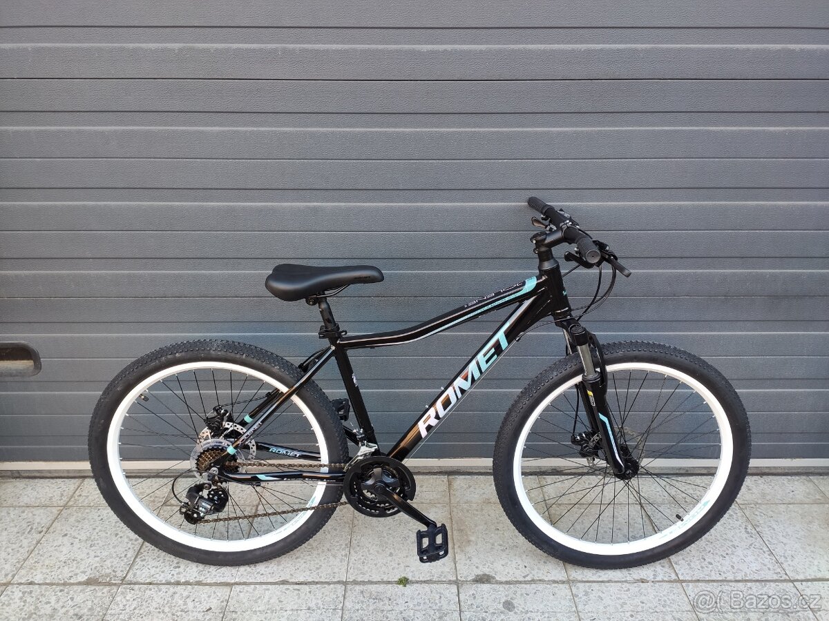 Nové horské kolo Romet Jolene Disc 6.2 26", 17" alu rám