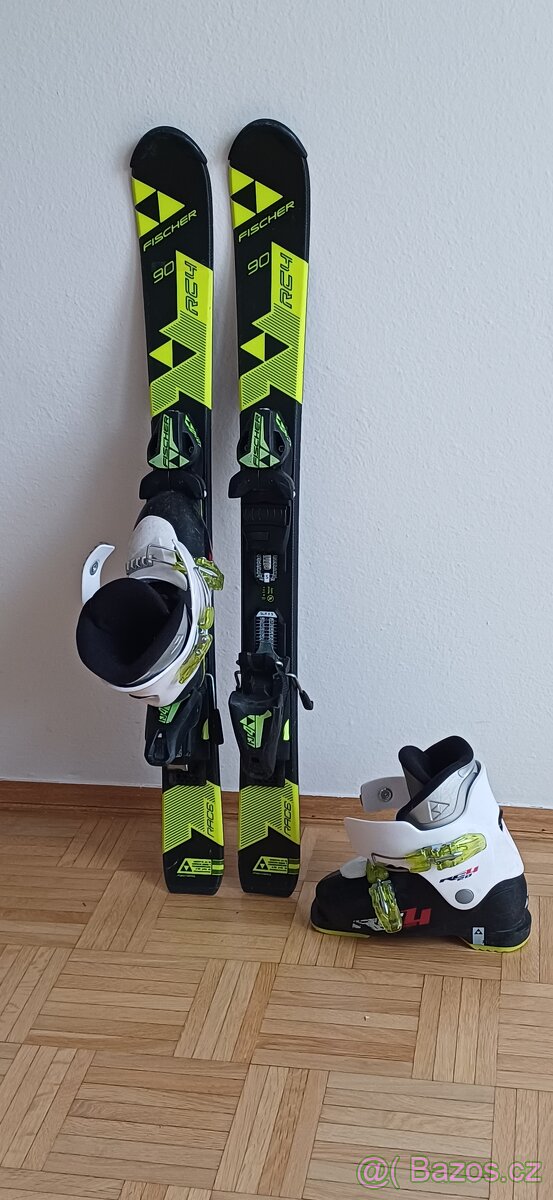 Prodám jako komplet- lyže a boty Fischer RC 4