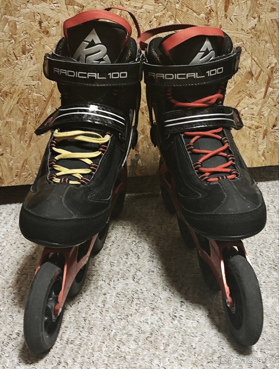 Inline brusle K2 radical 100, vel. Eur 44