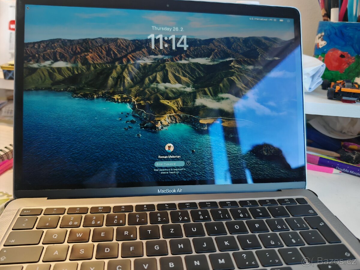 Macbook Air 13, M1, 8 gb ram / 256 gb, cz