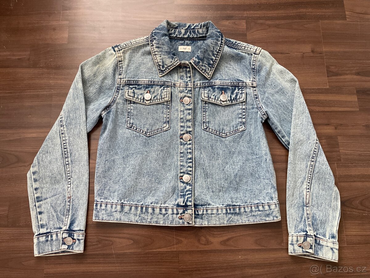 Riflová bunda vel. 11 let