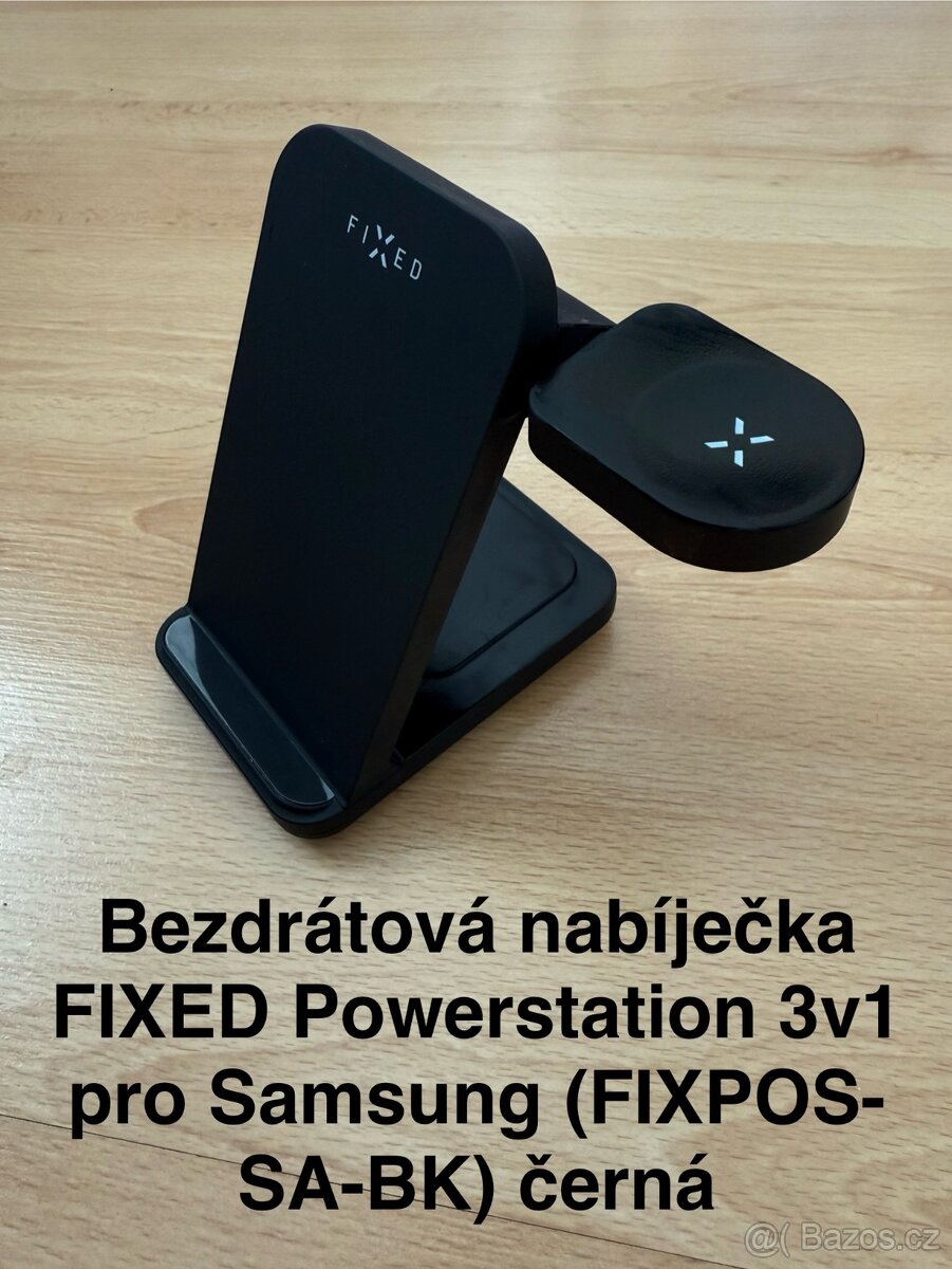 Bezdrátová nabíječka Fixed Samsung 3v1
