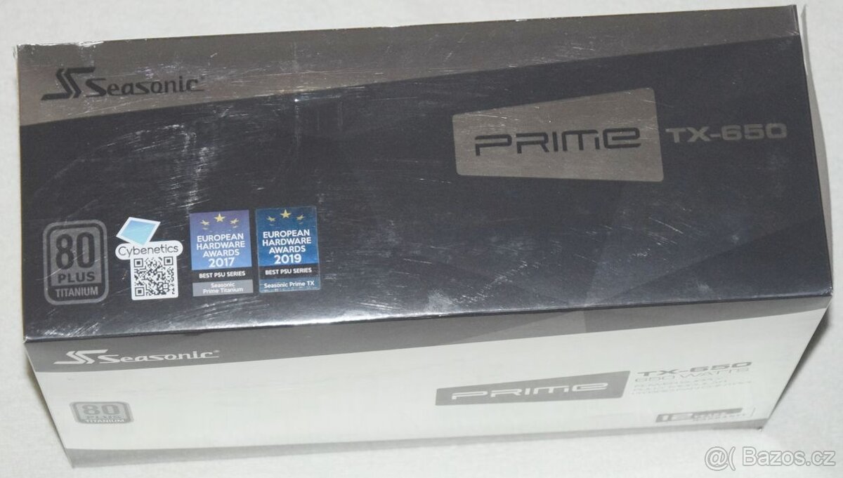 SEASONIC zdroj 650W PRIME TX-650,80+ TITANIUM, NOVÝ