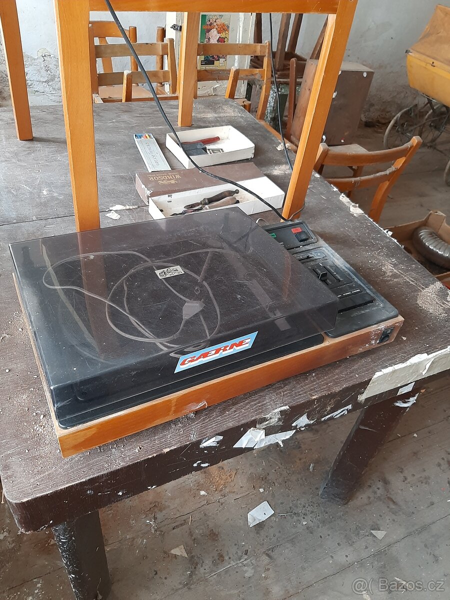 Retro gramofon