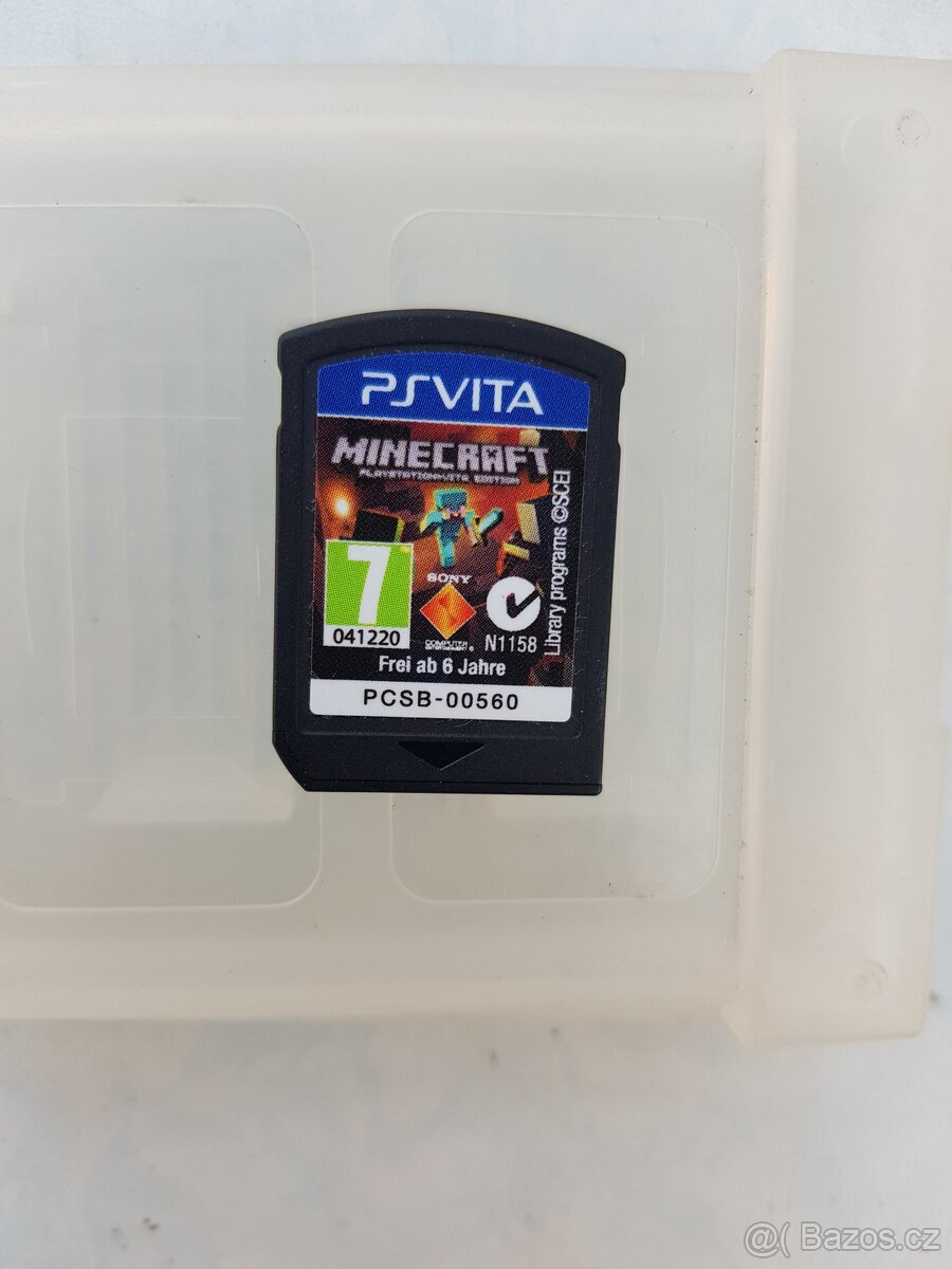 Minecraft na playstation vita