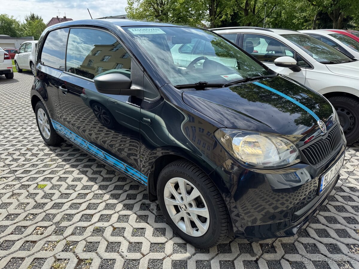 Škoda Citigo - najeto 95 000 km, klimatizace, LED světla