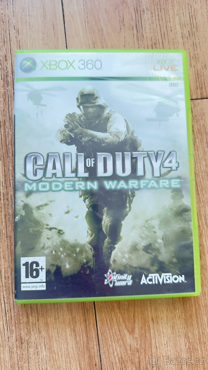 Prodám hru na Xbox 360 Call of Duty MW3