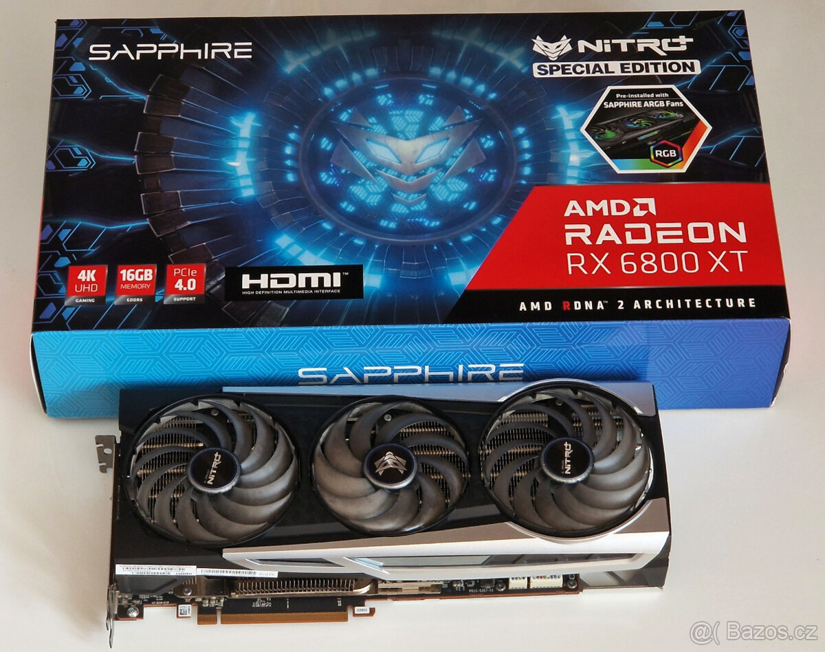 Radeon RX 6800 XT SAPPHIRE NITRO+ SE