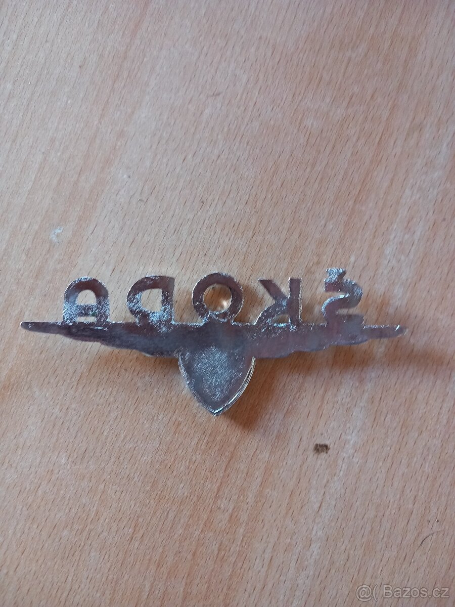 Nápis Škoda