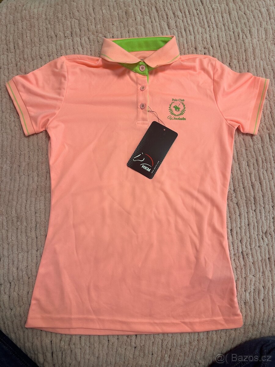 Jezdecké tričko HKM Classic Polo